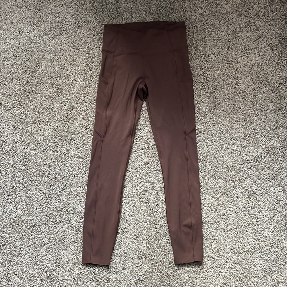 lululemon athletica Brown High-Rise Leggings